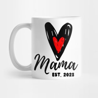 New Mom Est 2023 Mug